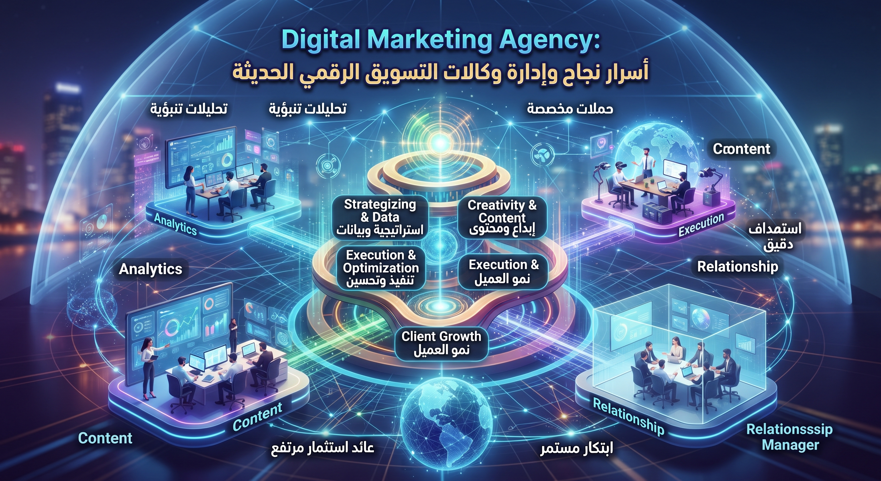 Digital Marketing Agency: أسرار نجاح وإدارة وكالات التسويق الرقمي الحديثة