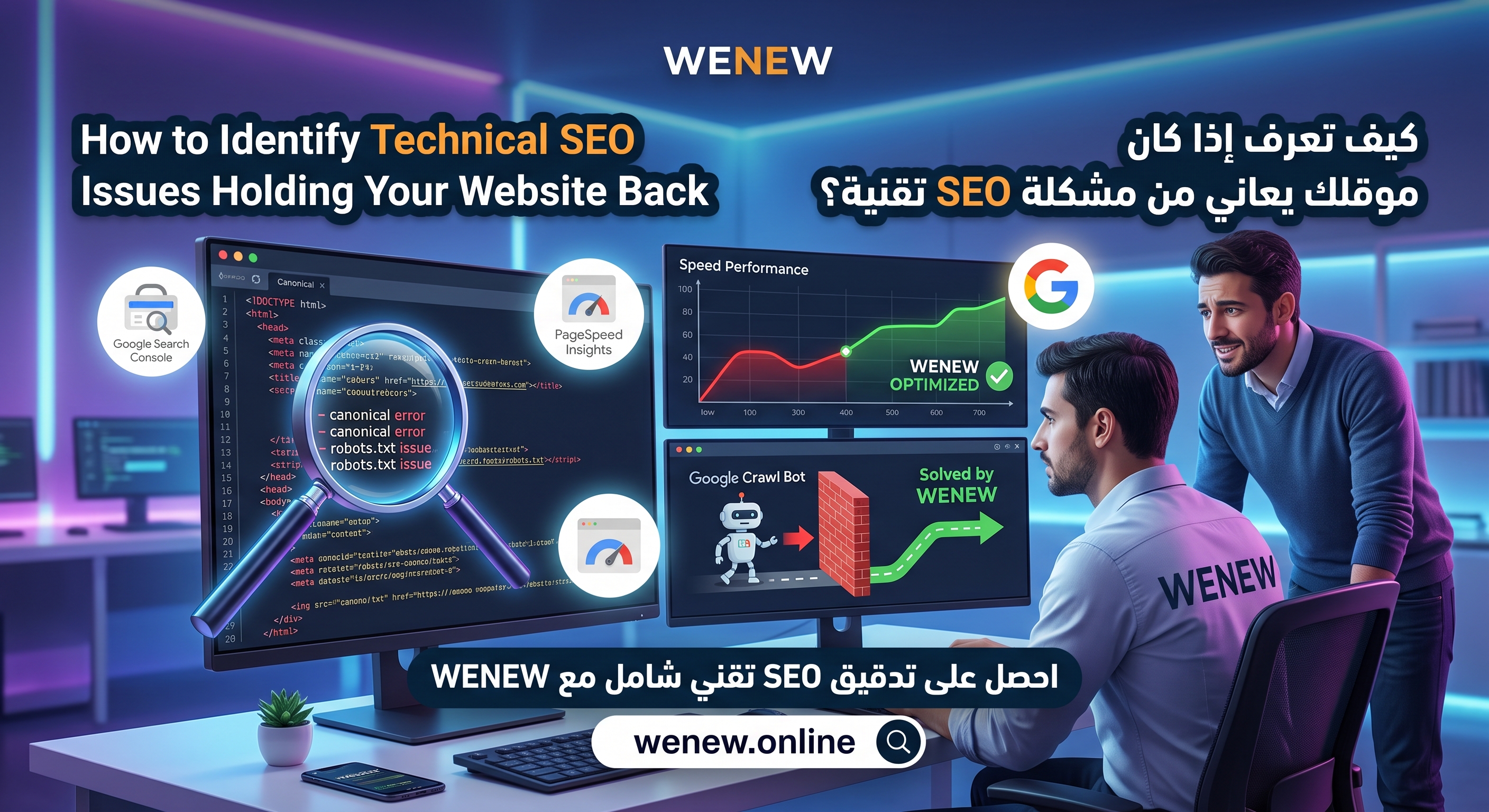 كيف تعرف إذا كان موقعك يعاني من مشاكل تقنية في الـ SEO؟