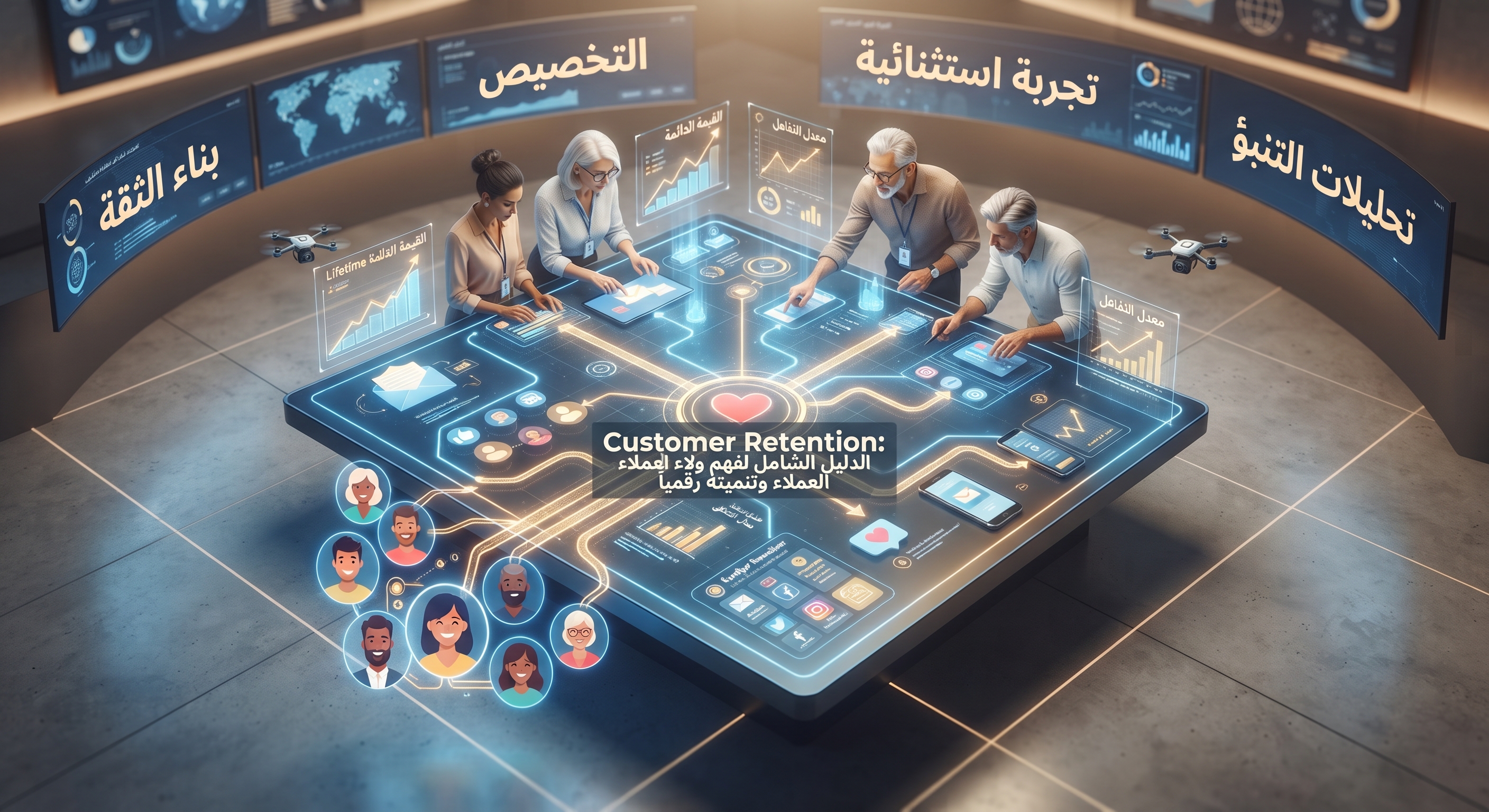 Customer Retention: دليل الشامل لفهم ولاء العملاء وتنميته رقمياً