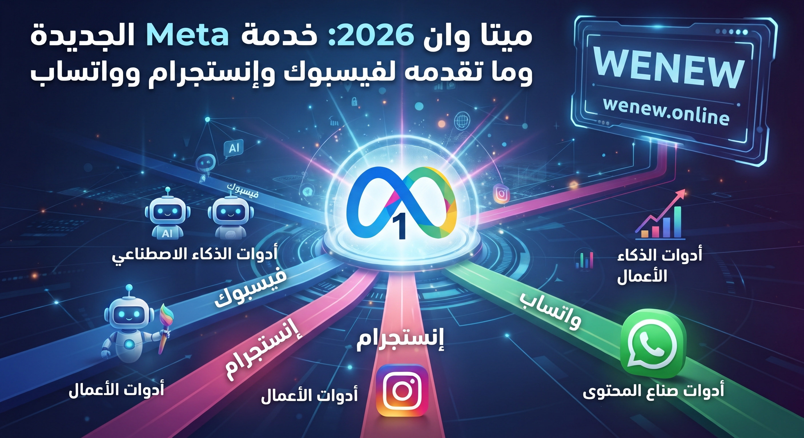 Meta One 2026: ما هي خدمة Meta الجديدة وما الذي تضيفه لفيسبوك وإنستجرام وواتساب؟